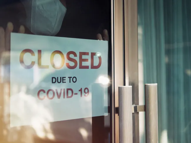 store closed due to covid
